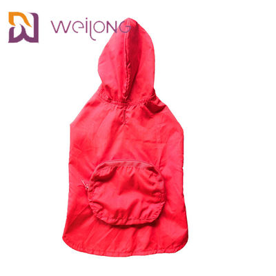 کت بارانی Velcro باز کننده کیف مش مشبک Xl Dog Raincoat