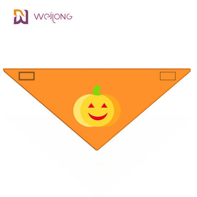 روسری سگ سفارشی WMT Style WMT Pet Bandana Cotton Poplin Back Length 15 &quot;- 24&quot;