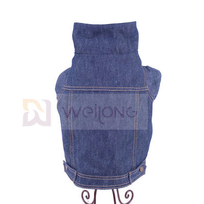 100٪ Poly Berber Pet Denim Jacket Winter Dog Blue Jacket