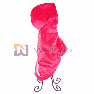 پالتو براق Velour Pet Hoodie نرم و گرم BSCI کت کت سگ کت کت