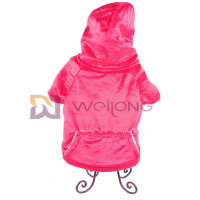پالتو براق Velour Pet Hoodie نرم و گرم BSCI کت کت سگ کت کت