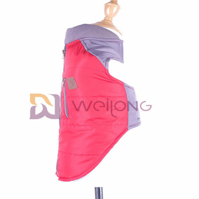 ژاکت فابریک جیبی Velcro باز کردن حیوان خانگی برای سگ پاییز / زمستان