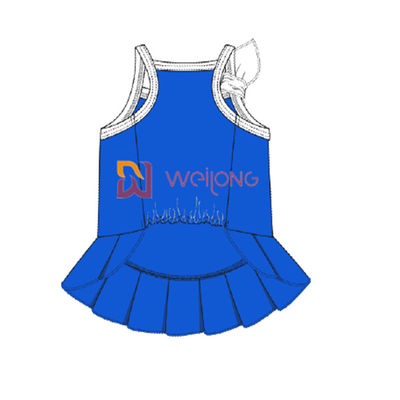 Cvc Jersey Sailor Anchor Pet لباس تنفس سگ لباس زنانه