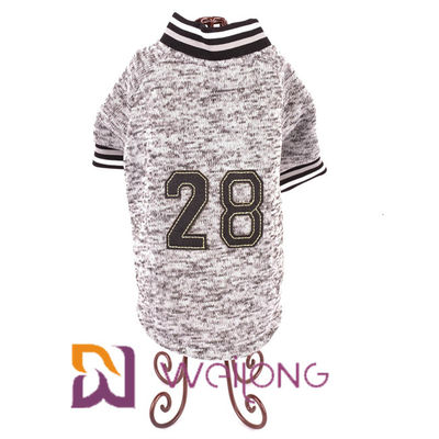 تی شرت پلیسه ای پشمی مخصوص پاییز T -shirt برای سگ ها