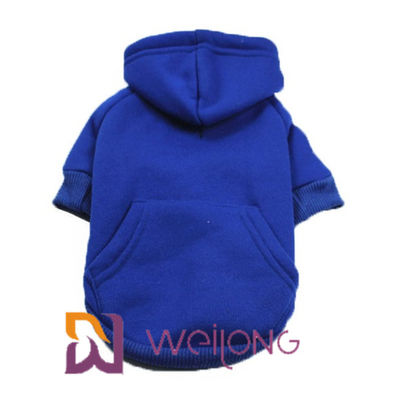 پیراهن های توله سگ Hoodie پاییز / زمستان برای سگ ها با رنگ قابل تنظیم