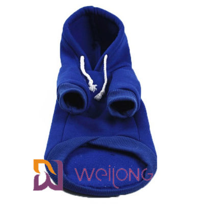 پیراهن های توله سگ Hoodie پاییز / زمستان برای سگ ها با رنگ قابل تنظیم