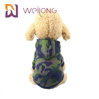 پیراهن PET چاپ دیجیتال سفارشی Camo Dog Hoodie / Sweatshirt