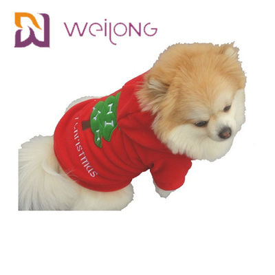 HoodIE پشم گوسفند Pleece Pet برای سگ کریسمس پشم گوسفندی هودی