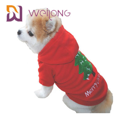 HoodIE پشم گوسفند Pleece Pet برای سگ کریسمس پشم گوسفندی هودی