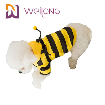 لباس زنانه Apis Florea Strip Bee Bee Funny Costumes Dog Hoodie Clothes