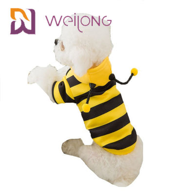 لباس زنانه Apis Florea Strip Bee Bee Funny Costumes Dog Hoodie Clothes