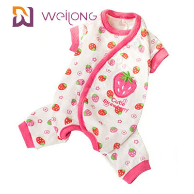 چاپ دیجیتال سفارشی Summer Xl Dog Pizamas Onesie BSCI / WMT / ISO9001