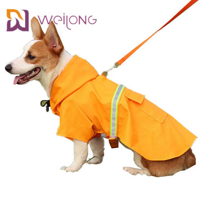 ضد آب Reflective Dog Windbreaker Jacket Dog Rain Jacket XS - XL size