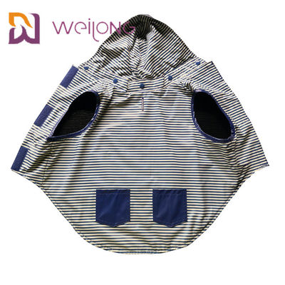 True Pocket Velcro Opening Medium Dog Raincoat سفارشی دو طرفه