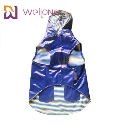 True Pocket Velcro Opening Medium Dog Raincoat سفارشی دو طرفه