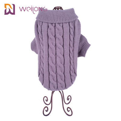 تی شرت بافتنی کت Turtleneck برای گربه سگ