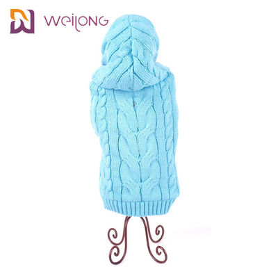 ژاکت پارچه سگ اکریلیک بافتنی پتوی ژاکت نرم Sherpa Dog Hoodie