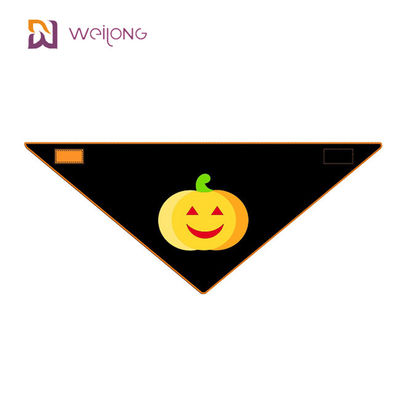 روسری سگ سفارشی WMT Style WMT Pet Bandana Cotton Poplin Back Length 15 &quot;- 24&quot;