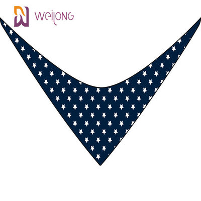 بند منحصر به فرد قابل تنظیم Fit Pet Bandana Premium Durable Fabric Stars Stripes